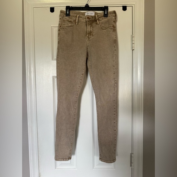 Dear John Gisele High Rise Skinny Jeans color Biscotti size 26 - Picture 2 of 9